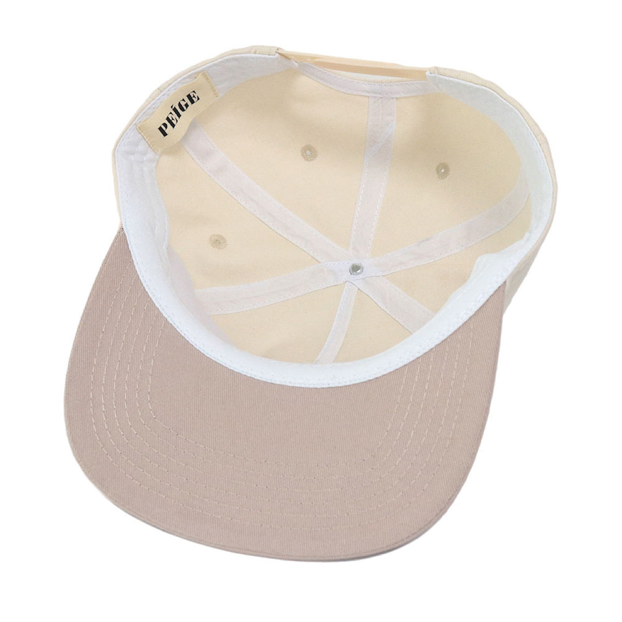 Peíge 5 Panel Twill Logo Hat